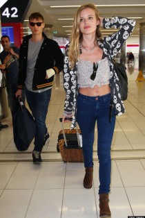 Georgia May Jagger Arrives In Sydney